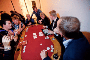 Pokertafel huren