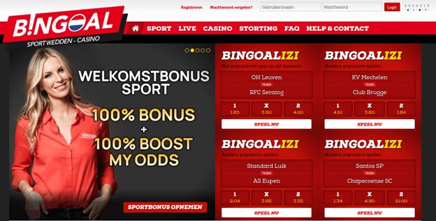 Bingoal Sportwedden en Casino